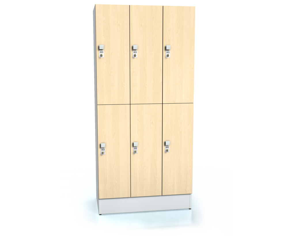 Dělená premium šatní skříňka ALFORT DD 1920 x 900 x 520